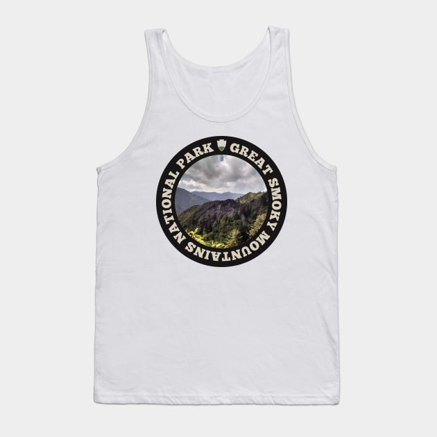 Great Smoky Mountains National Park circle Tank Top by nylebuss